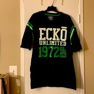 Mens Authentic ECKO UNLTD navy blue shirt Size XL new - never worn